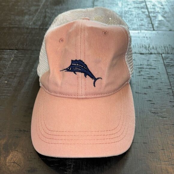 Tommy Bahama Live The Island Life Relax Strapback Baseball Hat Cap Marlin Fish‌‌ - Picture 1 of 8